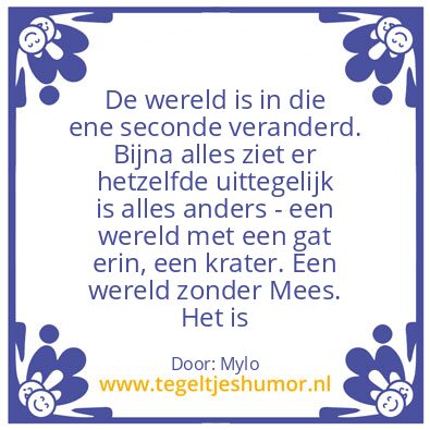 Tegeltje: Denken