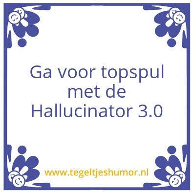 Tegeltje: VWT