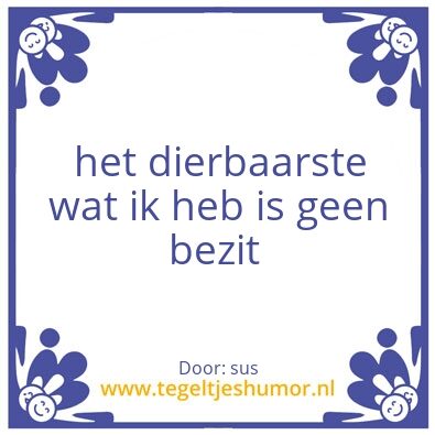 Tegeltje: .