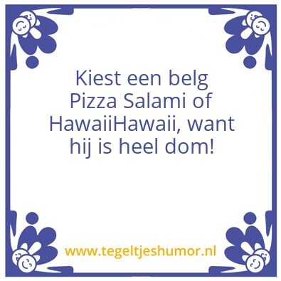 Tegeltje: Haha