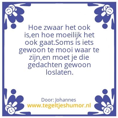 Tegeltje: 1