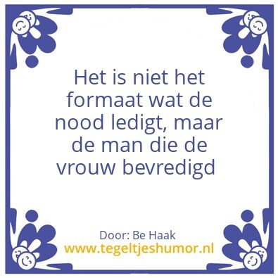 Tegeltje: Be Haak