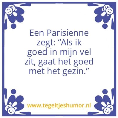 Tegeltje: Lijfspreuk