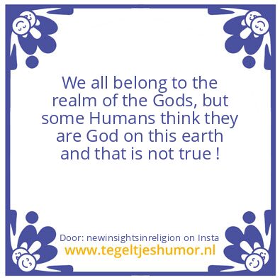 Tegeltje: the realm of the Gods