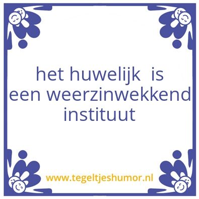 Tegeltje: tegel