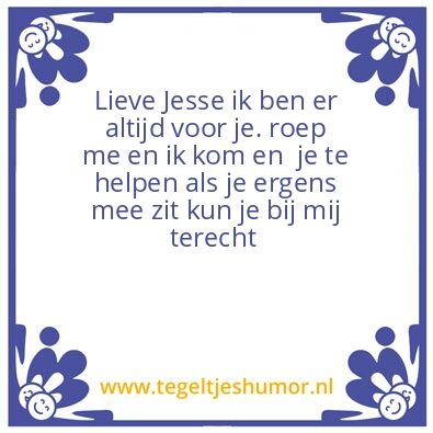Tegeltje: broertje