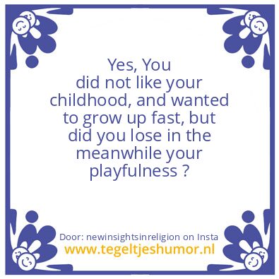 Tegeltje: forgotten how to play ?