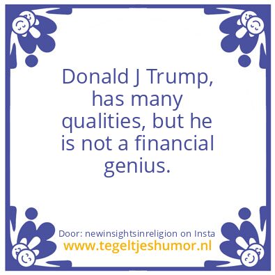 Tegeltje: A Financial Genius ?