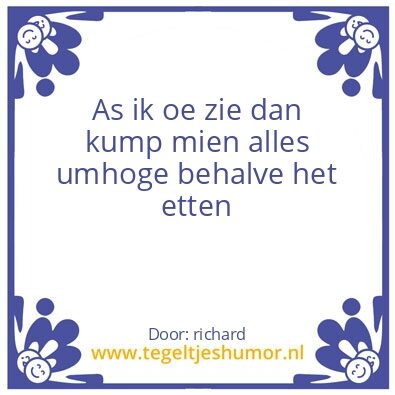 Tegeltje: spreuk van de eeuw