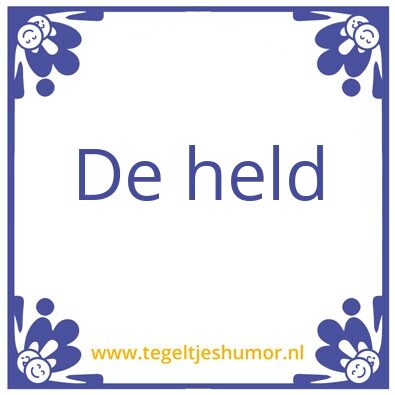 Tegeltje: thibeau