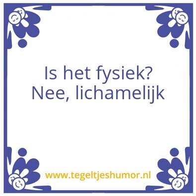 Tegeltje: 1
