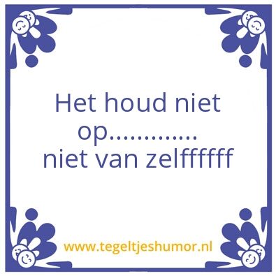 Tegeltje: De waarheid