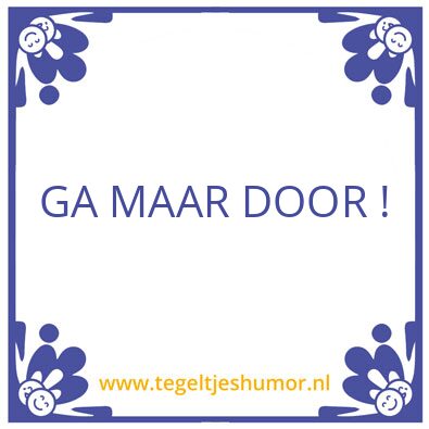 Tegeltje: Goofy