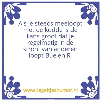 Tegeltje: Karma
