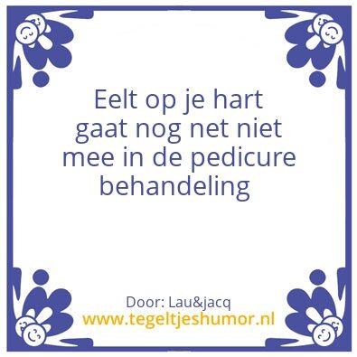 Tegeltje: Jij jah