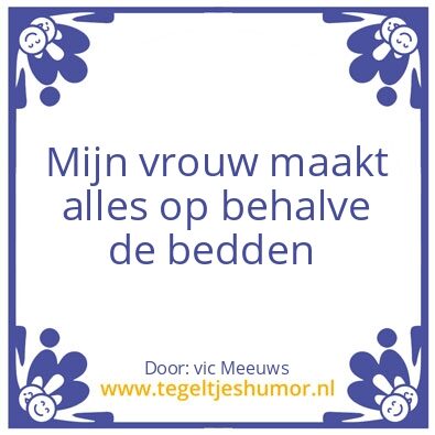 Tegeltje: vrouw