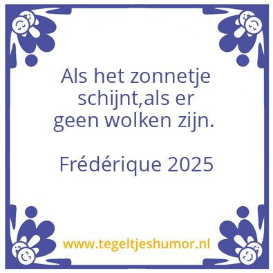 Tegeltje: Freddiee