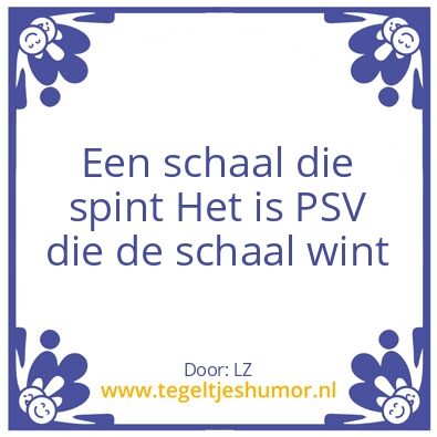 Tegeltje: PSV