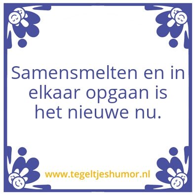 Tegeltje: Samen
