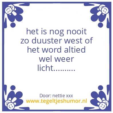 Tegeltje: vers…