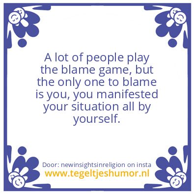 Tegeltje: Now You Know