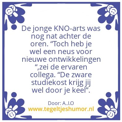 Tegeltje: van onervaren naar ervaren