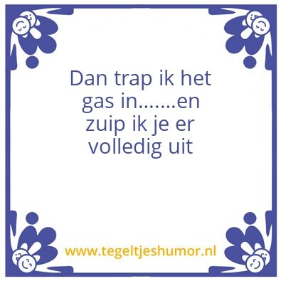 Tegeltje: Zuipen