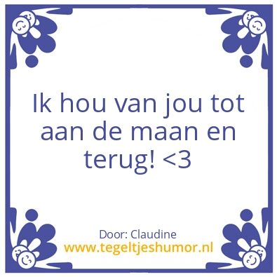 Tegeltje: C & A