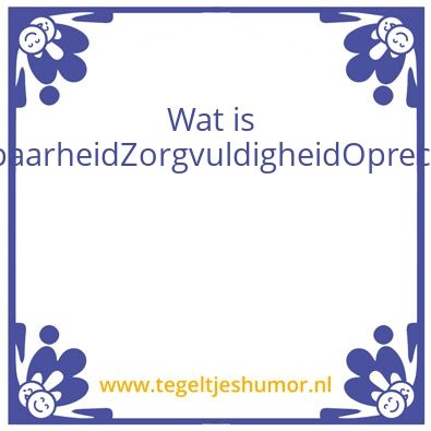 Tegeltje: Integer