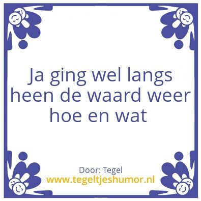 Tegeltje: Test