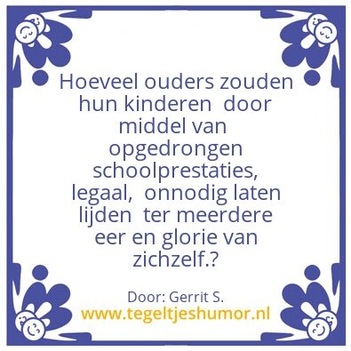 Tegeltje: Ik ben Gerrit.