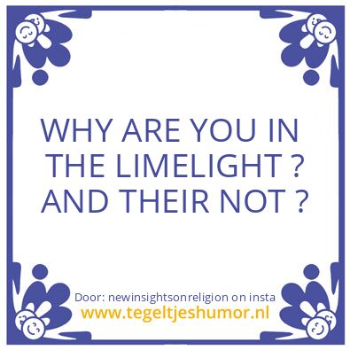 Tegeltje: Now You know
