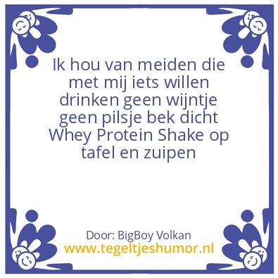 Tegeltje: Romantisch