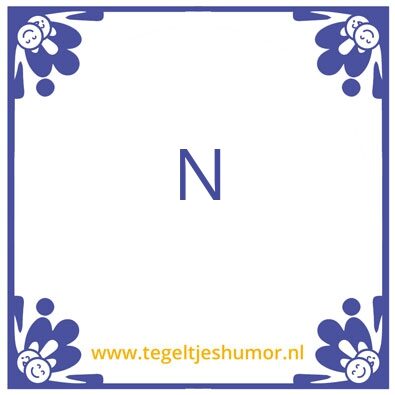 Tegeltje: R
