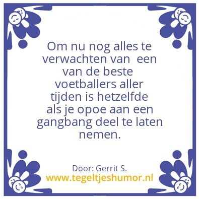 Tegeltje: Ik ben Gerrit.