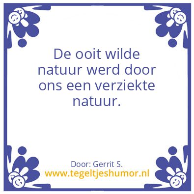 Tegeltje: Ik ben Gerrit.