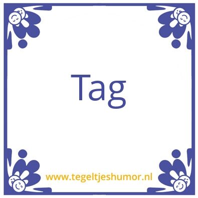 Tegeltje: Hoi