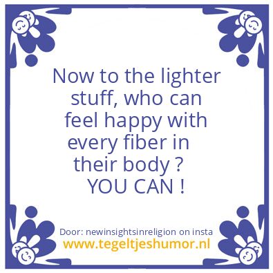 Tegeltje: Now You Know