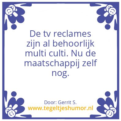 Tegeltje: Ik ben Gerrit.