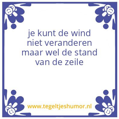 Tegeltje: wind