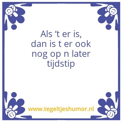 Tegeltje: Wijsheid