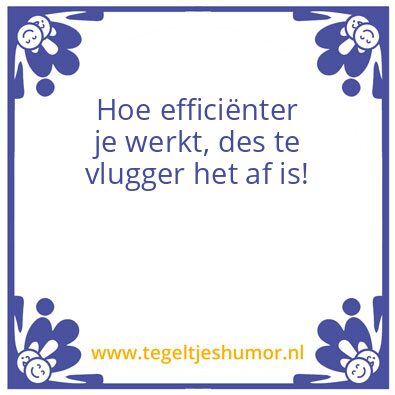 Tegeltje: Werkelijkheid
