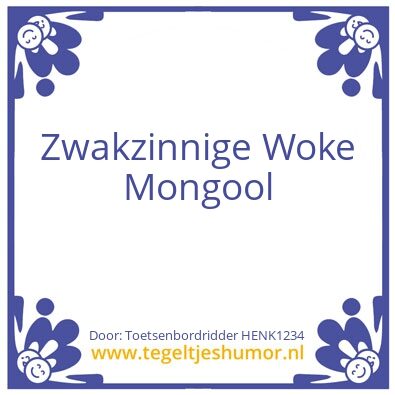 Tegeltje: ZWM