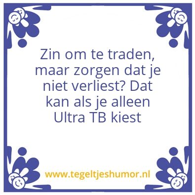 Tegeltje: Ultra TB
