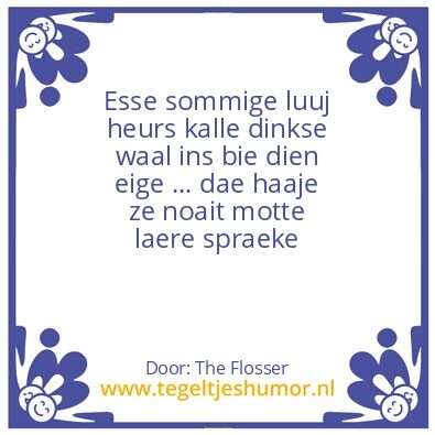 Tegeltje: spreuken