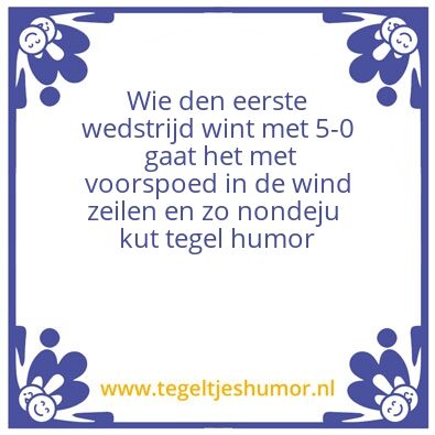 Tegeltje: Tegel