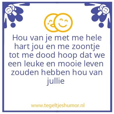Tegeltje: liefde