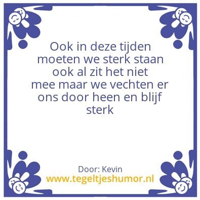 Tegeltje: Kevin zien tegel