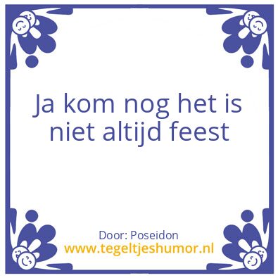 Tegeltje: Delfsblauw tegel