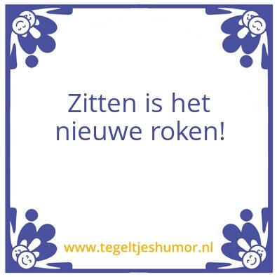 Tegeltje: Roken